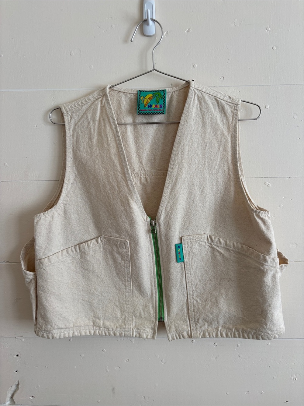 Meals Work Vest - Flour - XS